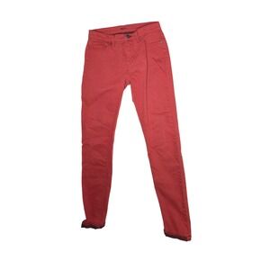 BDG Twig Mid Rise Ankle Skinny Red‎ Jeans Womens Size 28W 29L Urban Outfitters